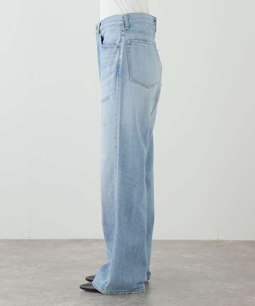 Johnbull（ジョンブル）の「【JOHNBULL/ジョンブル】WIDE PANTS（デニムパンツ・レディース・ブルー・38/36/34）」の17枚目の写真