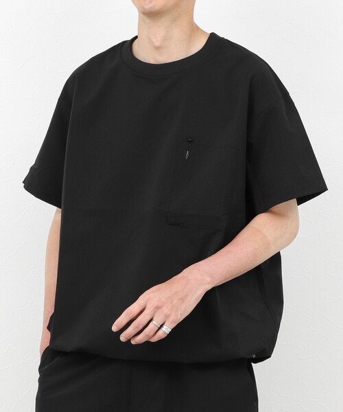 NANGA(ナンガ)の「《セットアップ対応》【NANGA】DotAir コンフィーTシャツ 通気速乾 26SS(Tシャツ/カットソー・メンズ・ネイビー/ブラック/アイボリー・L/M)」の10枚目の写真
