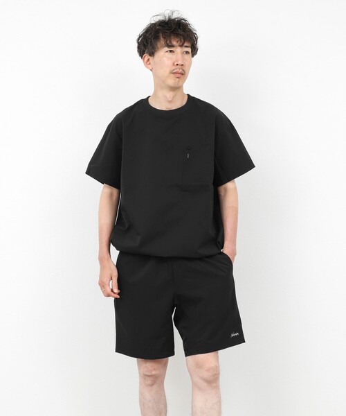 NANGA(ナンガ)の「《セットアップ対応》【NANGA】DotAir コンフィーTシャツ 通気速乾 26SS(Tシャツ/カットソー・メンズ・ネイビー/ブラック/アイボリー・L/M)」の12枚目の写真