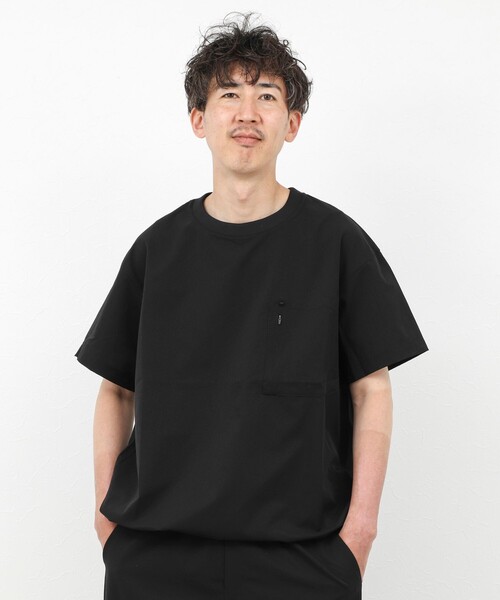 NANGA(ナンガ)の「《セットアップ対応》【NANGA】DotAir コンフィーTシャツ 通気速乾 26SS(Tシャツ/カットソー・メンズ・ネイビー/ブラック/アイボリー・L/M)」の14枚目の写真