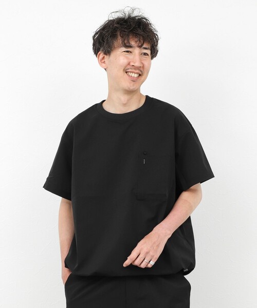 NANGA(ナンガ)の「《セットアップ対応》【NANGA】DotAir コンフィーTシャツ 通気速乾 26SS(Tシャツ/カットソー・メンズ・ネイビー/ブラック/アイボリー・L/M)」の15枚目の写真