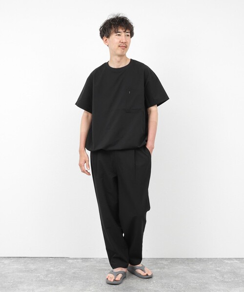 NANGA(ナンガ)の「《セットアップ対応》【NANGA】DotAir コンフィーTシャツ 通気速乾 26SS(Tシャツ/カットソー・メンズ・ネイビー/ブラック/アイボリー・L/M)」の18枚目の写真