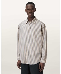 ROMA OVERSIZED LONG SLEEVE STRIPED SHIRT | ROMA オーバーサイズ 長袖 ストライプ シャツ