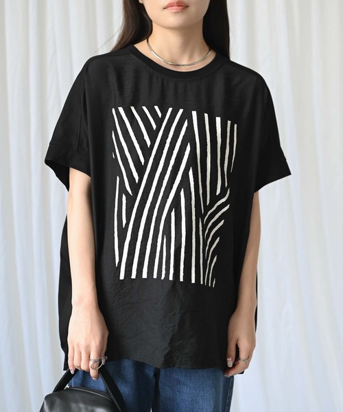 アートプリントルーズTEE