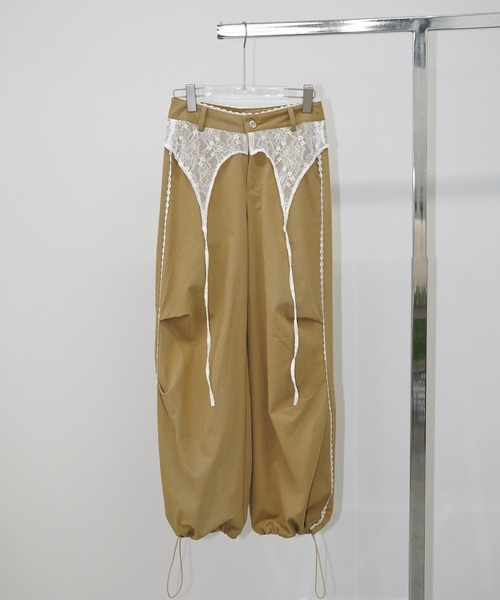 chuclla(チュクラ)の「レースレイヤードワイドパンツ chw26s320(その他パンツ・レディース・ベージュ・L/M)」の15枚目の写真