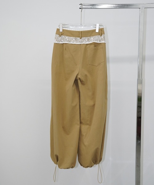 chuclla(チュクラ)の「レースレイヤードワイドパンツ chw26s320(その他パンツ・レディース・ベージュ・L/M)」の16枚目の写真