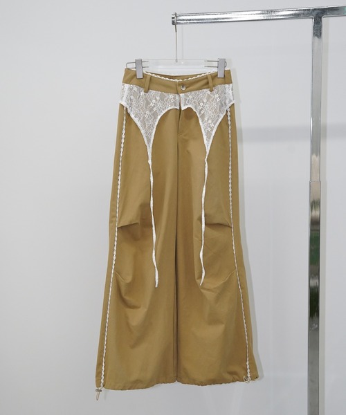 chuclla(チュクラ)の「レースレイヤードワイドパンツ chw26s320(その他パンツ・レディース・ベージュ・L/M)」の19枚目の写真