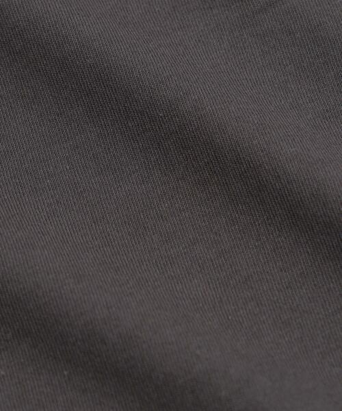 NANO universe(ナノユニバース)の「NANOFINE ドロストヘムカットトップス(Tシャツ/カットソー・レディース・パープル/チャコール/ホワイト・FREE)」の18枚目の写真