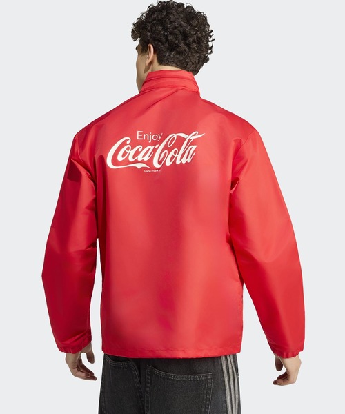 adidas(アディダス)の「adidas/アディダス ORI COCA COLA CLASSIC オリ コカコーラ クラシック トラックジャケット メンズ コラボ 秋 秋服 2026年秋冬(ジャージ・メンズ・レッド・M/L/XL)」の3枚目の写真