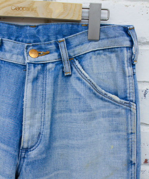 Wrangler(ラングラー)の「【Ciaopanic】×【WRANGLER/ラングラー】別注 デニムテーパードパンツ(デニムパンツ・レディース・ブルー/インディゴブルー・X-SMALL)」の7枚目の写真