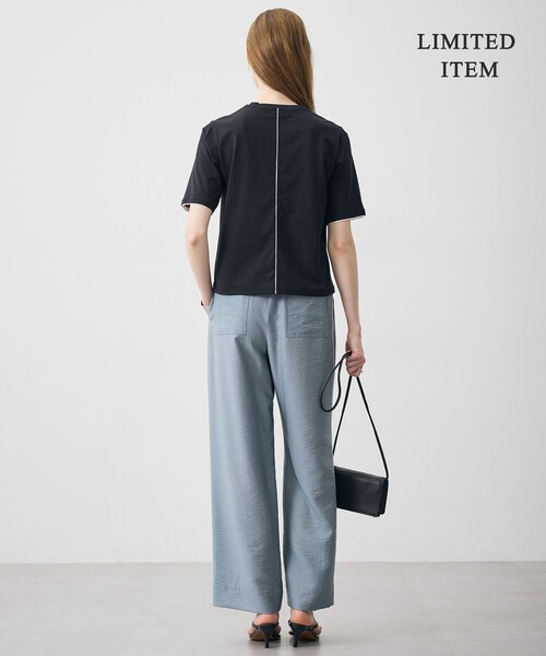 ICB（アイシービー）の「【WEB限定】ベーシックTEE（Tシャツ/カットソー・レディース・サックスブルー系/アイボリー系/ブラック系・X-LARGE/LARGE）」の8枚目の写真