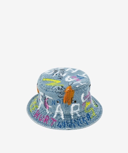 本日限定価格　guernika ペイント　ハット guernika/ゲルニカ/HAND PAINTED HAT（ハット）｜ROYAL FLASH
