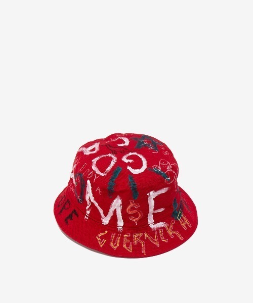 ROYAL FLASH(ロイヤルフラッシュ)の「guernika/ゲルニカ/HAND PAINTED HAT(ハット・メンズ・ホワイト/スミクロ/インディゴブルー/レッド/ブラック・LARGE/MEDIUM)」の7枚目の写真