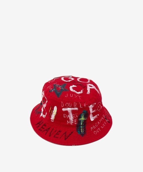 ROYAL FLASH(ロイヤルフラッシュ)の「guernika/ゲルニカ/HAND PAINTED HAT(ハット・メンズ・ホワイト/スミクロ/インディゴブルー/レッド/ブラック・LARGE/MEDIUM)」の8枚目の写真