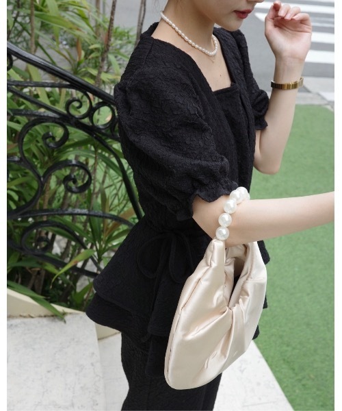 JUMELLE（ジュメロ）の「【結婚式/オケージョン】ペプラムパンツドレス（ドレス・レディース・ブラック・SMALL/MEDIUM）」の10枚目の写真