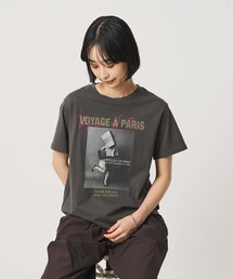 TRICOMER（トリコメル）の「＜TRICOMER＞VOYAGE プリントTシャツ（Tシャツ/カットソー）」