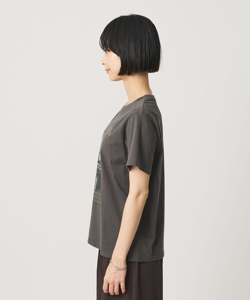 TRICOMER(トリコメル)の「<TRICOMER>VOYAGE プリントTシャツ(Tシャツ/カットソー・レディース・ダークグレー・FREE)」の11枚目の写真