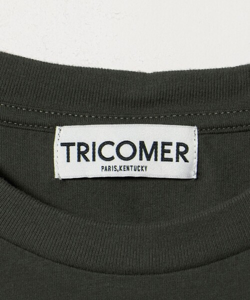 TRICOMER(トリコメル)の「<TRICOMER>VOYAGE プリントTシャツ(Tシャツ/カットソー・レディース・ダークグレー・FREE)」の3枚目の写真