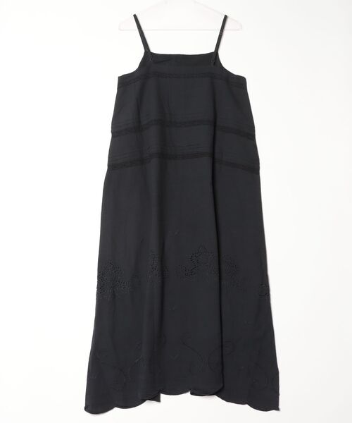 HLAADA(フラーダ)の「HLAADA for ROSEBUD/SCHIFFLI CAMI DRESS(ワンピース・レディース・オフホワイト/ブラック・ONE SIZE)」の18枚目の写真