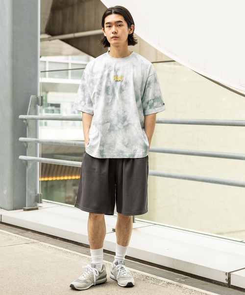 FRUIT OF THE LOOM(フルーツオブザルーム)の「【FRUIT OF THE LOOM / BAYFLOW】タイダイTシャツ(MEN)(Tシャツ/カットソー・メンズ・グレー/ブルー・LARGE/MEDIUM)」の6枚目の写真