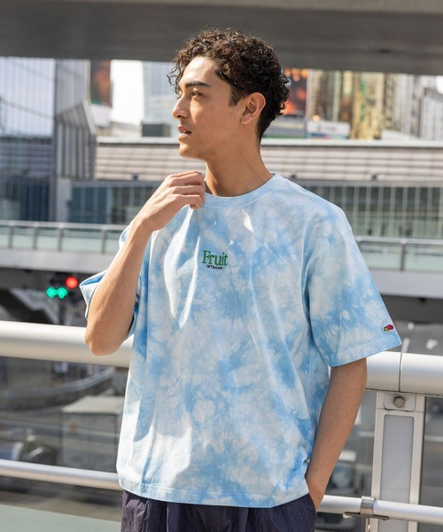 FRUIT OF THE LOOM(フルーツオブザルーム)の「【FRUIT OF THE LOOM / BAYFLOW】タイダイTシャツ(MEN)(Tシャツ/カットソー・メンズ・グレー/ブルー・LARGE/MEDIUM)」の21枚目の写真