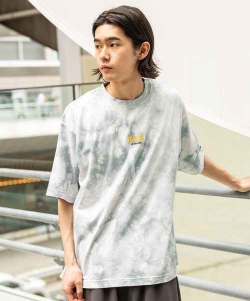 FRUIT OF THE LOOM(フルーツオブザルーム)の「【FRUIT OF THE LOOM / BAYFLOW】タイダイTシャツ(MEN)(Tシャツ/カットソー・メンズ・グレー/ブルー・LARGE/MEDIUM)」の10枚目の写真