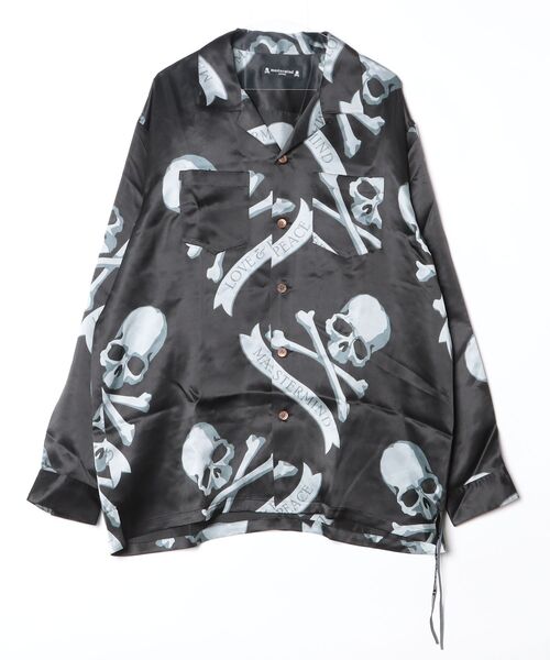 mastermind JAPAN(マスターマインド)の「TROPICAL SKULL SHIRT(シャツ/ブラウス・メンズ・ブラック系その他・XL)」の1枚目の写真