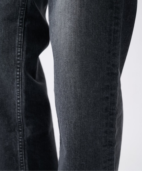 YANUK（ヤヌーク）の「【YANUK/ヤヌーク】Wide Straight LILITH（デニムパンツ・レディース・ダークグレー・24.0cm/23.0cm）」の9枚目の写真