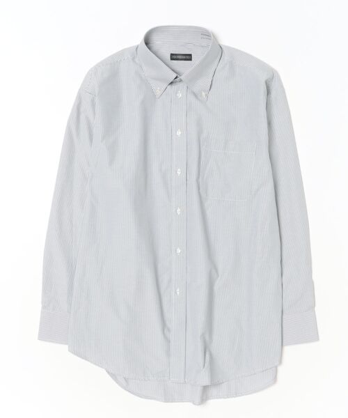 TETE HOMME(テットオム)の「アソート T/Cドレスシャツ / ボタンダウンビジネスシャツ(シャツ/ブラウス・メンズ・ブルー/サックスブルー/ブラック系1/ホワイト系1・MEDIUM/LARGE/X-LARGE)」の5枚目の写真