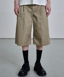 COTTON WIDE SHORTS / コットンワイドショーツ