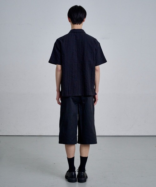 THE CLE(ザクレ)の「COTTON WIDE SHORTS / コットンワイドショーツ(その他パンツ・メンズ・ベージュ/ブラック・SMALL/MEDIUM/LARGE)」の6枚目の写真