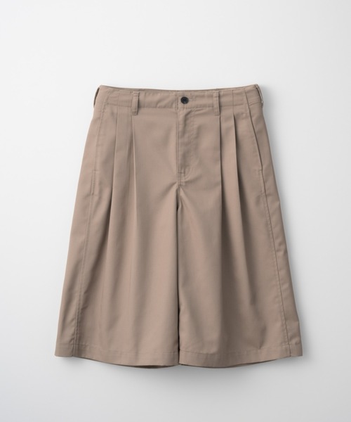 THE CLE(ザクレ)の「COTTON WIDE SHORTS / コットンワイドショーツ(その他パンツ・メンズ・ベージュ/ブラック・SMALL/MEDIUM/LARGE)」の15枚目の写真