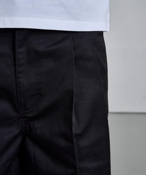 THE CLE(ザクレ)の「COTTON WIDE SHORTS / コットンワイドショーツ(その他パンツ・メンズ・ベージュ/ブラック・SMALL/MEDIUM/LARGE)」の13枚目の写真