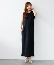 ニットライクIラインワンピース