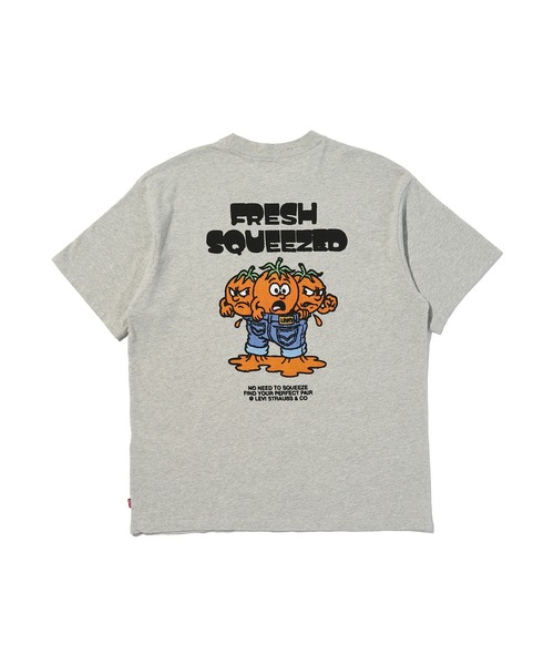 Levi's(リーバイス)の「Levi's/リーバイス ヴィンテージフィット グラフィックTシャツ(Tシャツ/カットソー・メンズ・グレー・L/M/S/XL)」の5枚目の写真