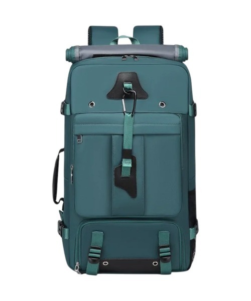 BACKYARD FAMILY（バックヤードファミリー）の「バックパック 登山リュック 大容量 3Way（バックパック/リュック・メンズ・グレー/ライトグリーン/エメラルドブルー/ピンク・FREE）」の3枚目の写真