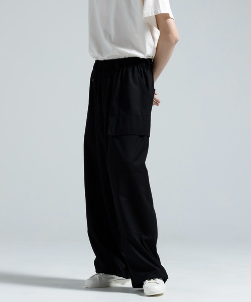 Y-3(ワイスリー)の「Y-3 WOOL WIDE PANTS(その他パンツ・メンズ・ブラック・X-SMALL/X-LARGE/LARGE/MEDIUM/SMALL)」の2枚目の写真