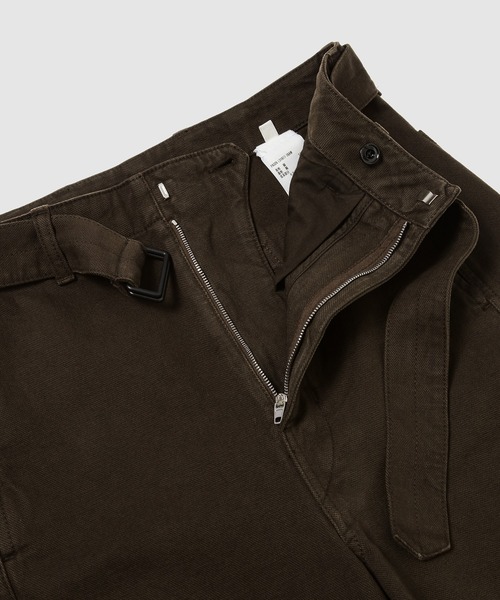 LEMAIRE（ルメール）の「TWISTED BELTED PANTS（その他パンツ・メンズ・ブラウン・S/M）」の3枚目の写真