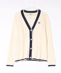 ADIDAS ウェア アディダス W CABLE KNIT CARDIGAN ロングスリーブ KS4968 WARMVANILLA