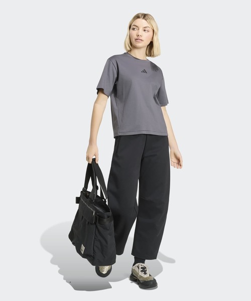 adidas（アディダス）の「アディダス Z.N.E. Tシャツ / アディダス adidas（Tシャツ/カットソー・レディース・グレー・SMALL/MEDIUM/X-SMALL/X-LARGE/XX-LARGE/LARGE）」の5枚目の写真