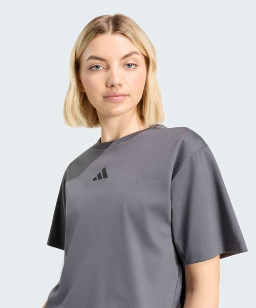 adidas（アディダス）の「アディダス Z.N.E. Tシャツ / アディダス adidas（Tシャツ/カットソー・レディース・グレー・SMALL/MEDIUM/X-SMALL/X-LARGE/XX-LARGE/LARGE）」の3枚目の写真