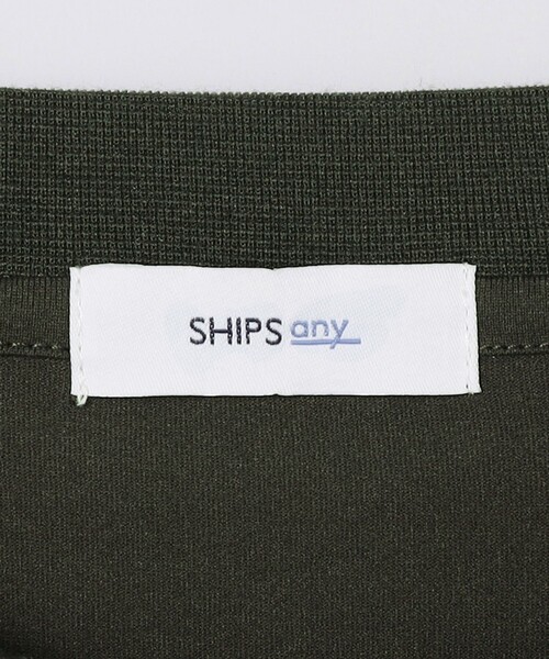 SHIPS any(シップス エニィ)の「【WEB限定】〈洗濯機可能〉リラックス ナイロンポケット クルーネック Tシャツ(ロンT)◇(Tシャツ/カットソー・メンズ・ネイビー/オリーブ/ホワイト・LARGE/MEDIUM/SMALL/X-LARGE)」の13枚目の写真