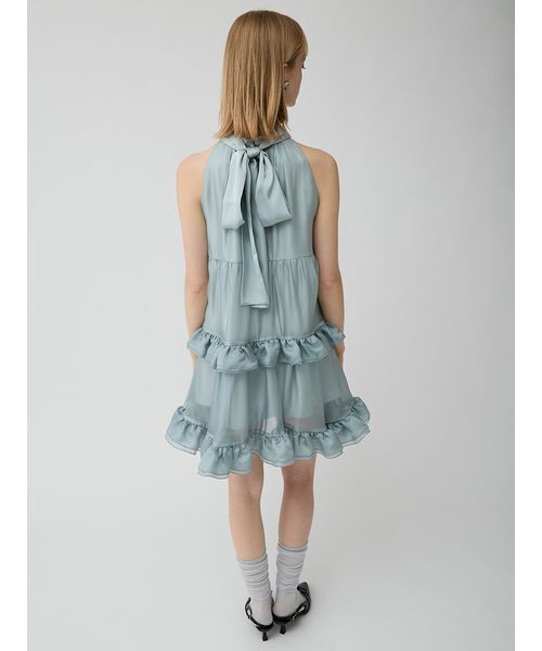 LILY BROWN(リリーブラウン)の「アメスリティアードフリルワンピース(ワンピース・レディース・アイボリー/ブラック/ライトブルー・F)」の12枚目の写真