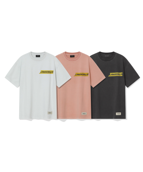 BEENTRILL(ビントリル)の「ヴィンテージテーピングワンポイントダイング半袖Tシャツ(ブラック)(Tシャツ/カットソー・レディース・その他・SMALL/MEDIUM/LARGE/X-LARGE)」の4枚目の写真