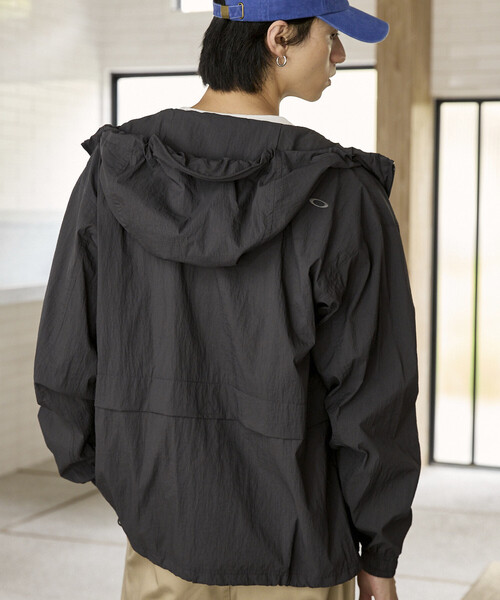OAKLEY(オークリー)の「OAKLEY/オークリー FGL VAPOR JACKET 1.0 限定展開(ナイロンジャケット・メンズ・グレー/ブラック・LARGE/MEDIUM/SMALL)」の8枚目の写真