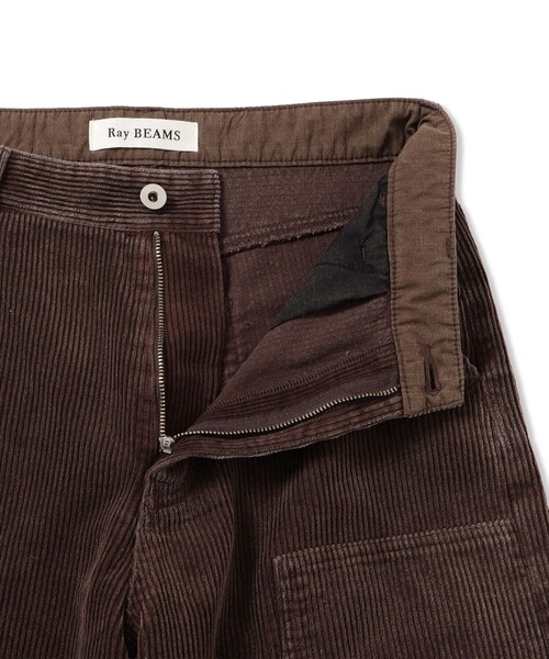 Ray BEAMS（レイビームス）の「コーディロイ ニーパッチ パンツ（その他パンツ・レディース・ブルー/ブラウン・MEDIUM/SMALL）」の12枚目の写真