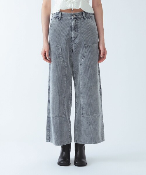 Ray BEAMS（レイビームス）の「コーディロイ ニーパッチ パンツ（その他パンツ・レディース・ブルー/ブラウン・MEDIUM/SMALL）」の14枚目の写真
