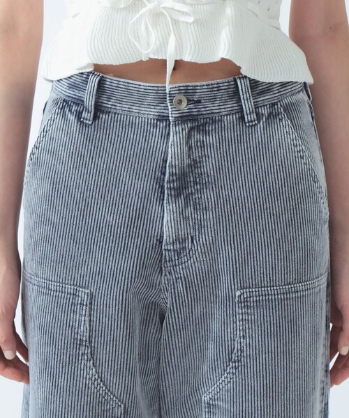 Ray BEAMS（レイビームス）の「コーディロイ ニーパッチ パンツ（その他パンツ・レディース・ブルー/ブラウン・MEDIUM/SMALL）」の17枚目の写真