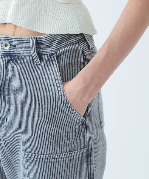 Ray BEAMS（レイビームス）の「コーディロイ ニーパッチ パンツ（その他パンツ・レディース・ブルー/ブラウン・MEDIUM/SMALL）」の18枚目の写真