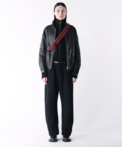 Cote&Ciel(コートエシエル)の「【cote&ciel/コートエシエル】 Adda Smooth Burgundy / 2WAY ボディバッグ ショルダーストラップ(ショルダーバッグ・メンズ・バーガンディー・FREE)」の4枚目の写真